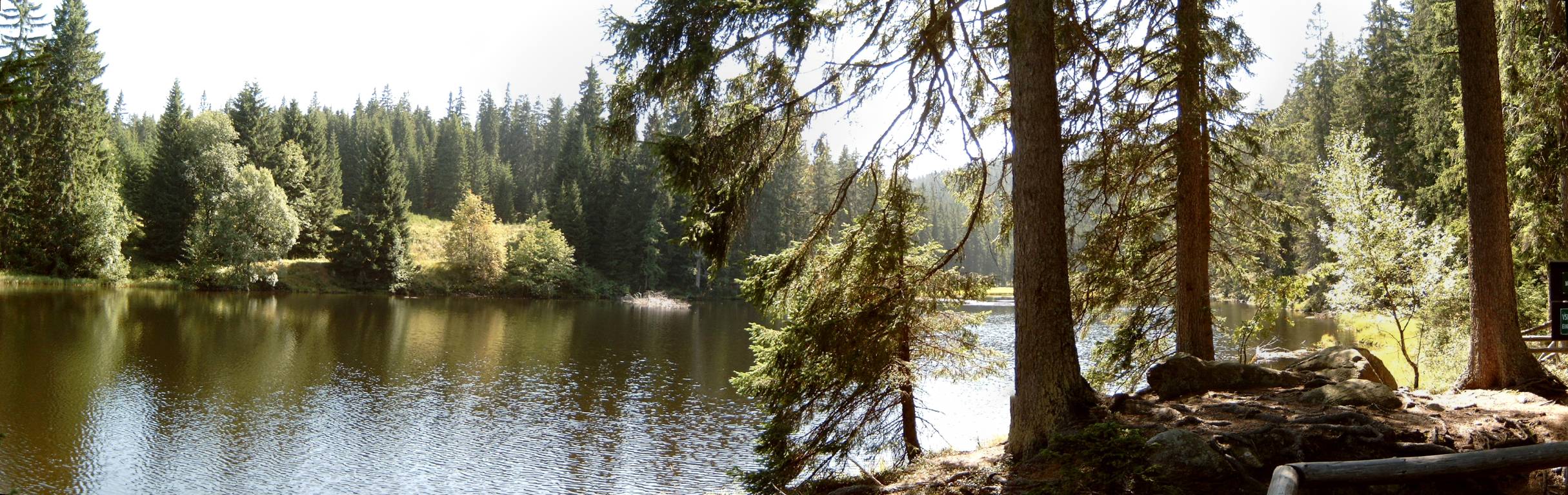 ein schöner See.