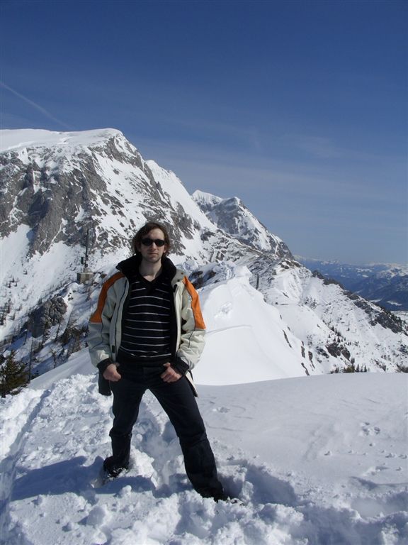 Im Hintergrund der Watzmann. Aufgenommen während eines Kurzurlaubs in den deutschen Alpen.