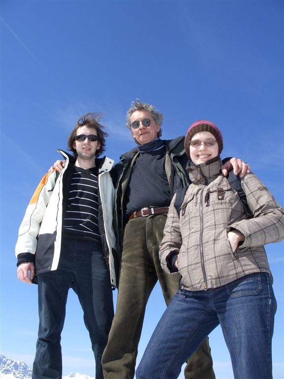 auf dem Jenner, aufgenommen von Elisabeths Mama während eines Kurzurlaubs in den deutschen Alpen.