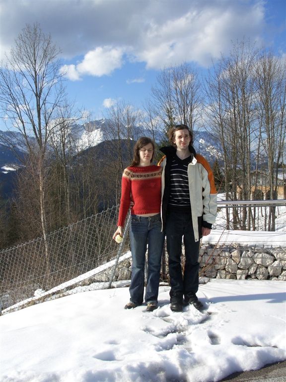 auf dem Obersalzberg, während eines Kurzurlaubs in den deutschen Alpen.