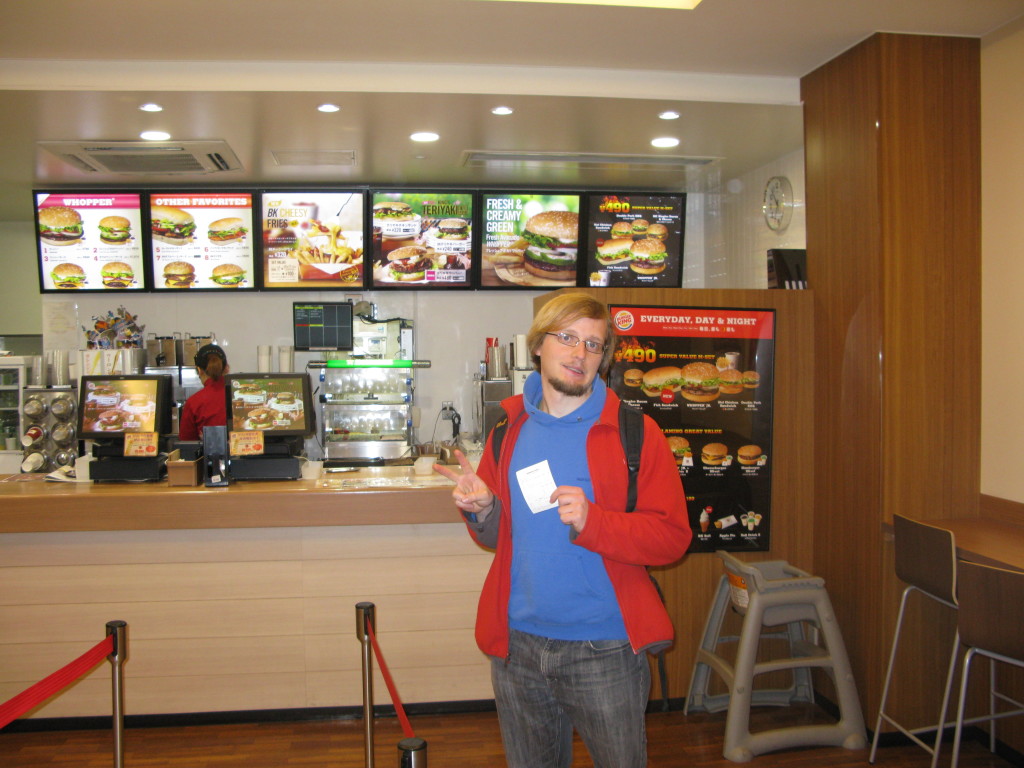 bei Burger King.