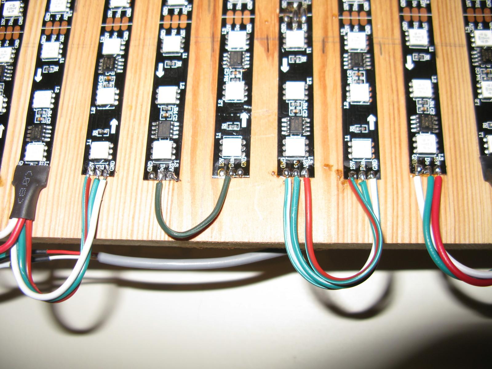 data line connections