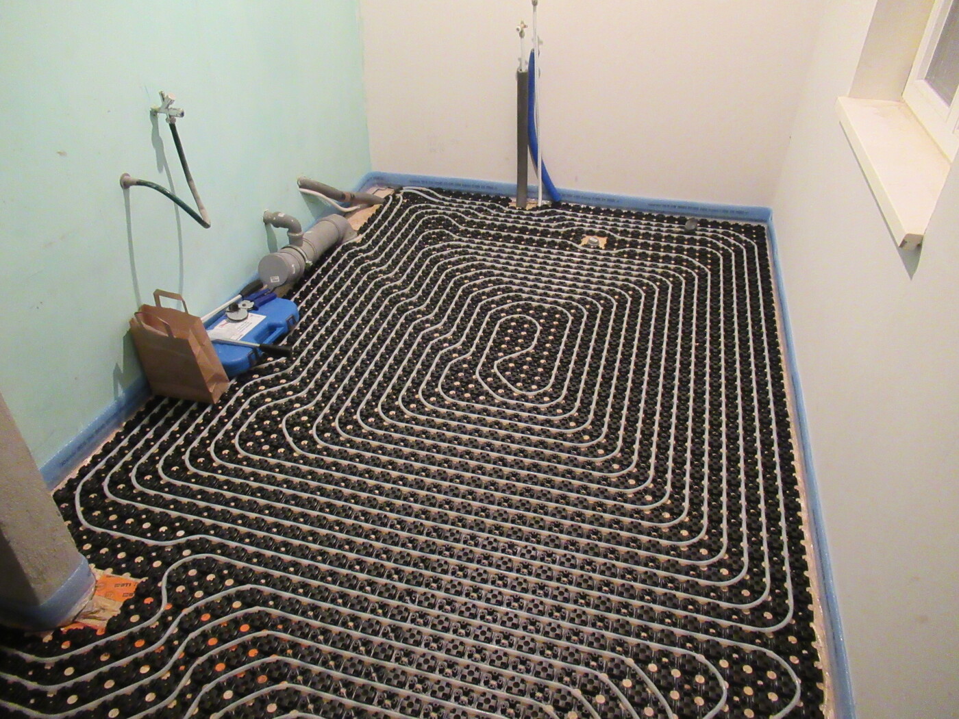 Fußbodenheizung